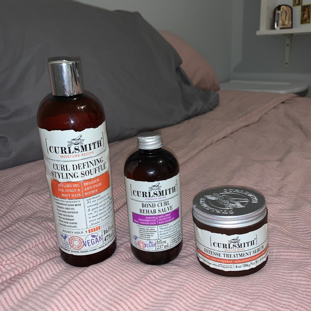 Curlsmith Hair Products (Slightly used, 2/3 left)